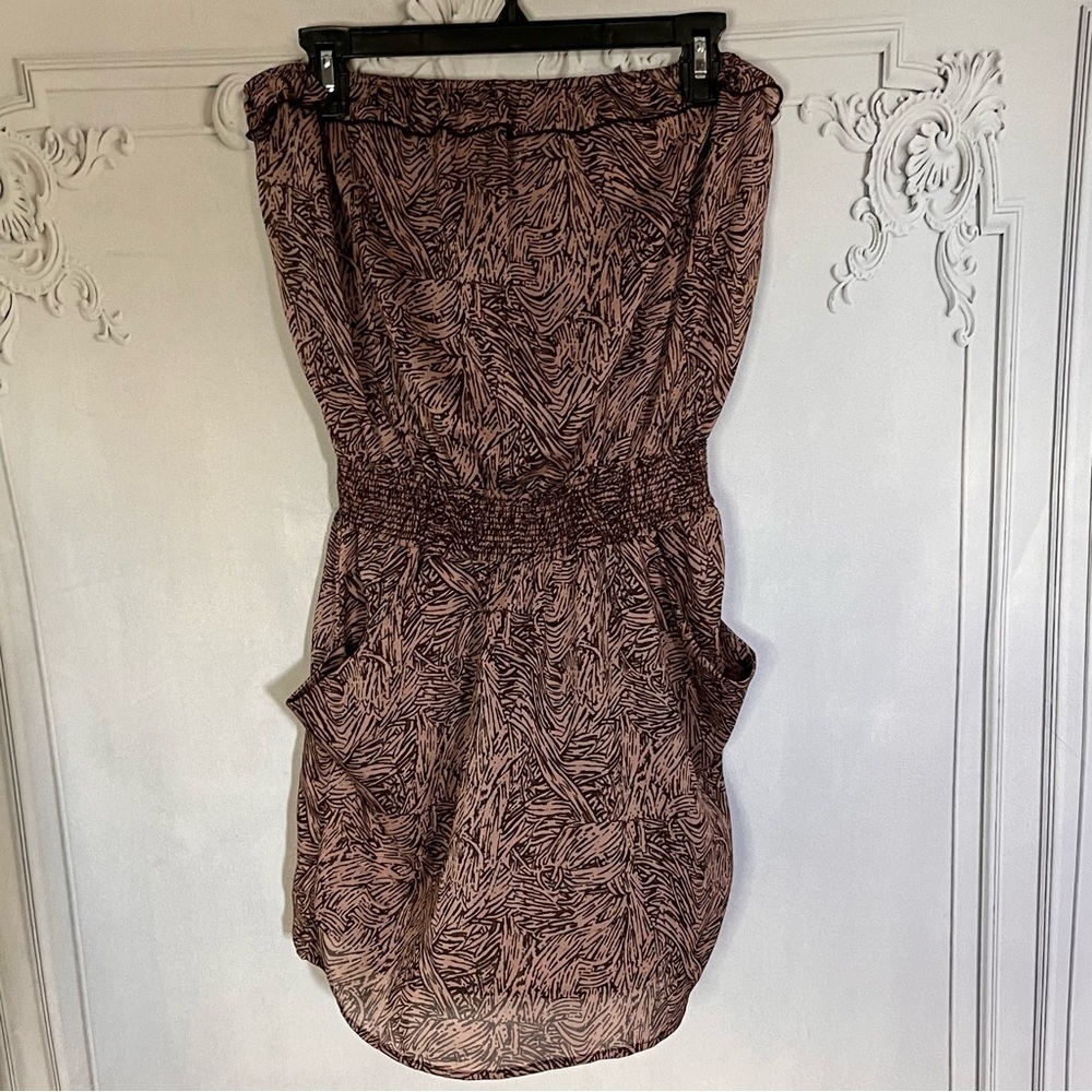 Windsor Bandeau Sundress with cinch waist pockets size Medium